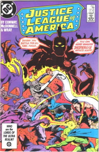 Justice League of America #252 "Despero Appearance"