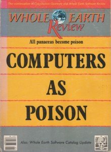 WHOLE EARTH REVIEW. No. 44, Jan. 1985.