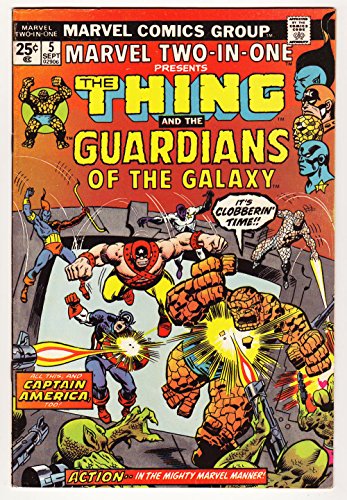 Marvel TWO-IN-ONE #5 (Re-Intro & 2nd GUARDIANS of the GALAXY)