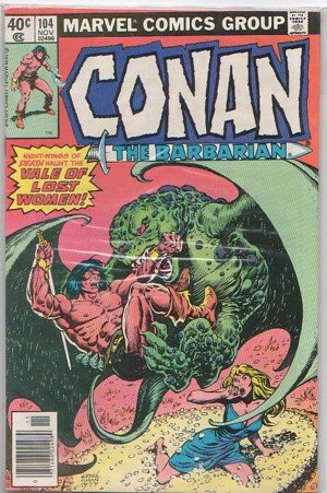 Conan the Barbarian 104 Nov