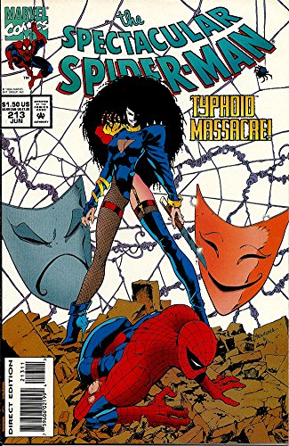 Spectacular Spider-Man No. 213 Variant white cover (1994)