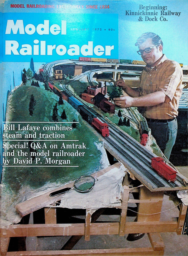 Model Railroader Magazine January 1972