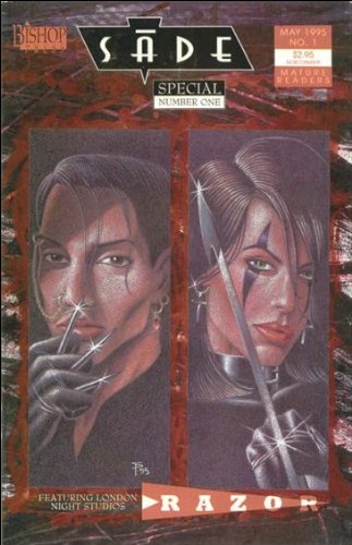 Sade Special 1B Razor Alternate Cover May 1995 Adult Comic Book