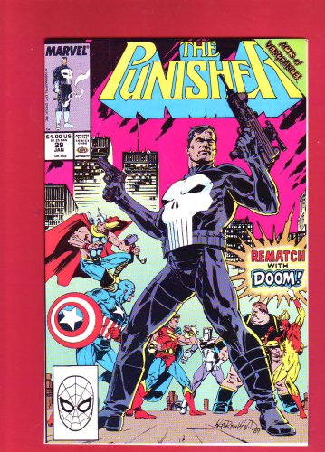 The Puisher: Rematch with Doom! (The Punisher, Vol. II, No. 29, Jan. 1990)