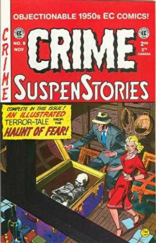 CRIME SUSPENSTORIES Comic Book #9 (1950'S Pre-Code EC reprint)