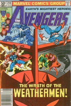 Avengers #210 "1st Appearance of Weathermen"