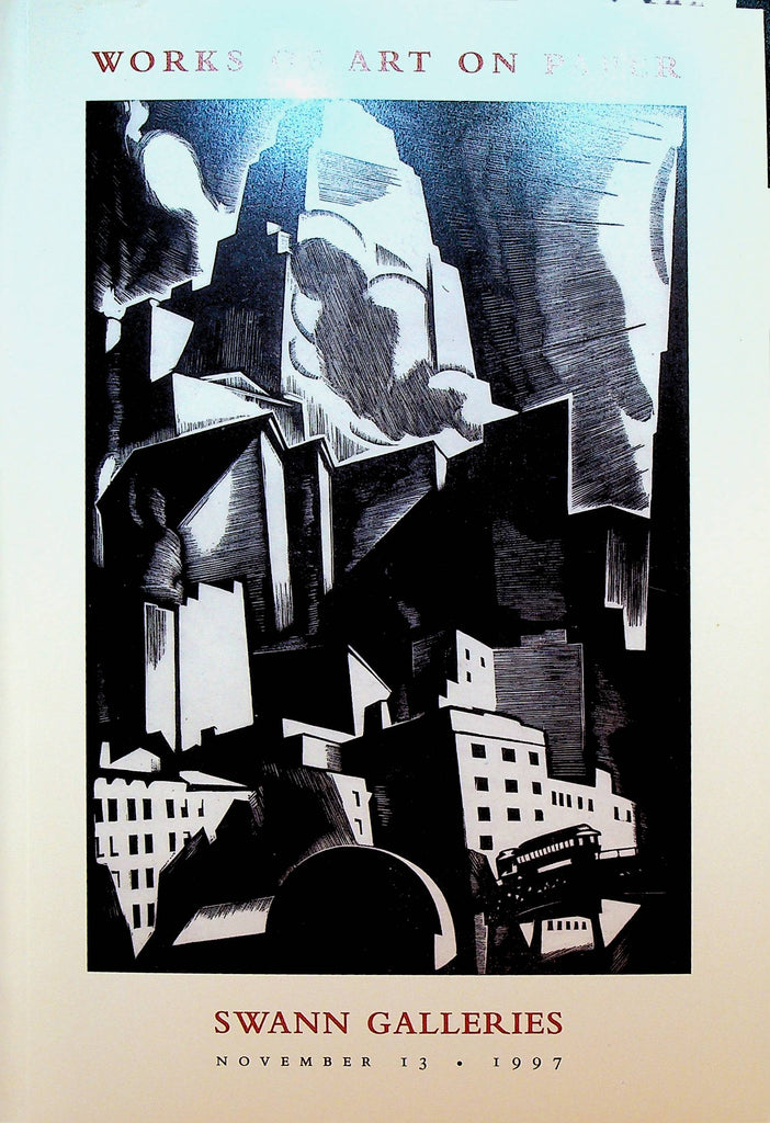 Works of Art on Paper Swann Galleries Auction Catalog November 13 1997