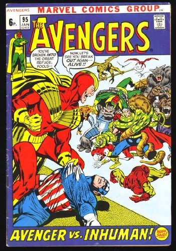 The Avengers (Marvel Comic #95) January 1972