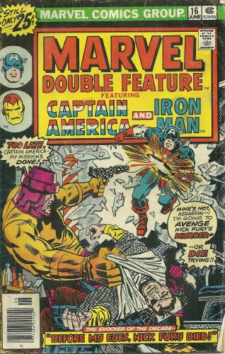 Marvel Double Feature #16 with Captain America & Iron Man