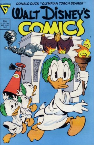 Walt Disney`s Comics And Stories Comic Book From Gladstone #535