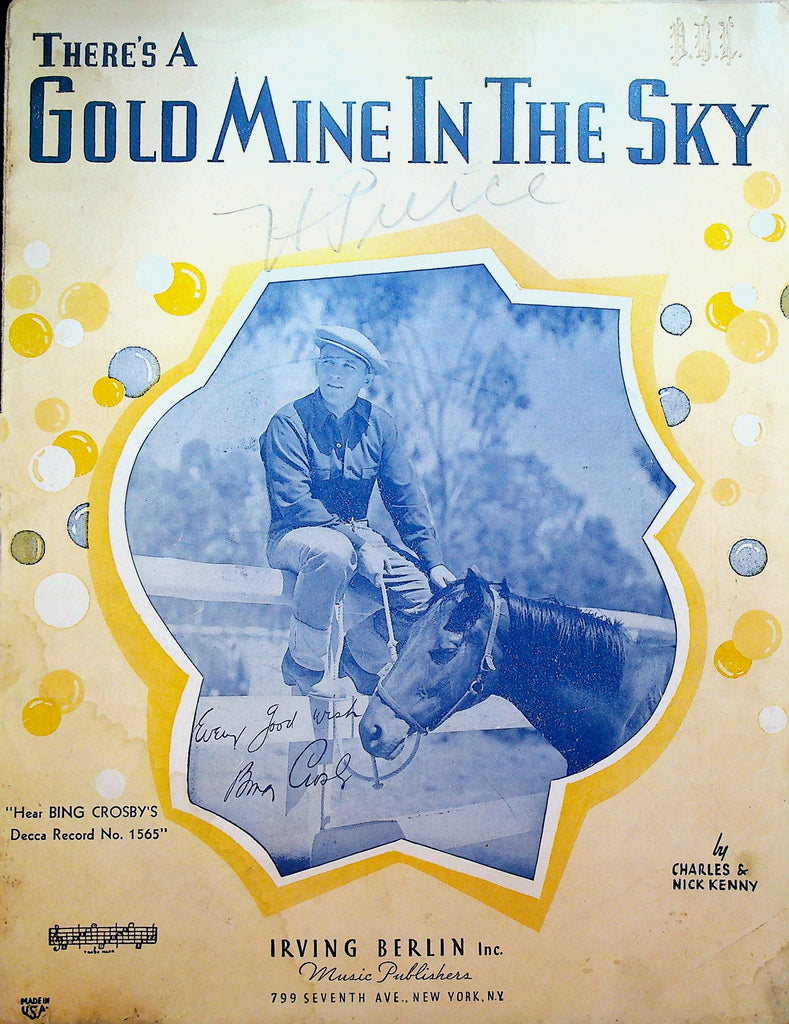 There's A Gold Mine in the Sky Bing Crosby