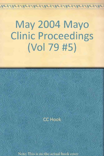 May 2004 Mayo Clinic Proceedings (Vol 79 #5)