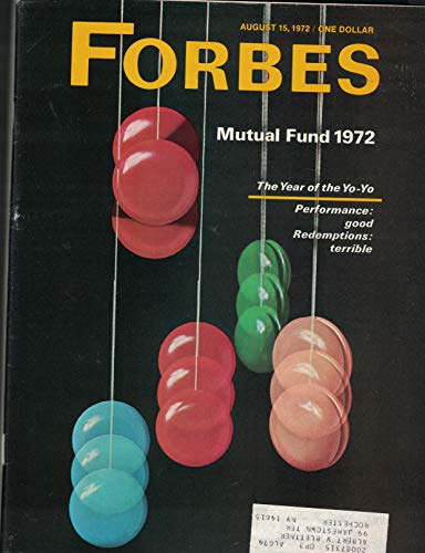August 15 1972 Forbes Magazine
