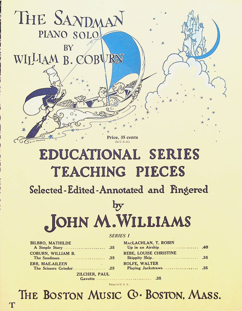 The Sandman Piano Solo by William B Coburn