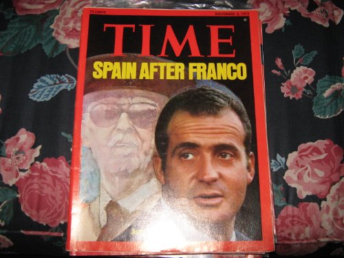 Time Magazine November 3 1975, Spain after Franco "Juan Carlos"