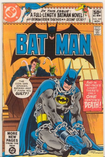 Batman #329 Vol. 41 No. 329 November 1980