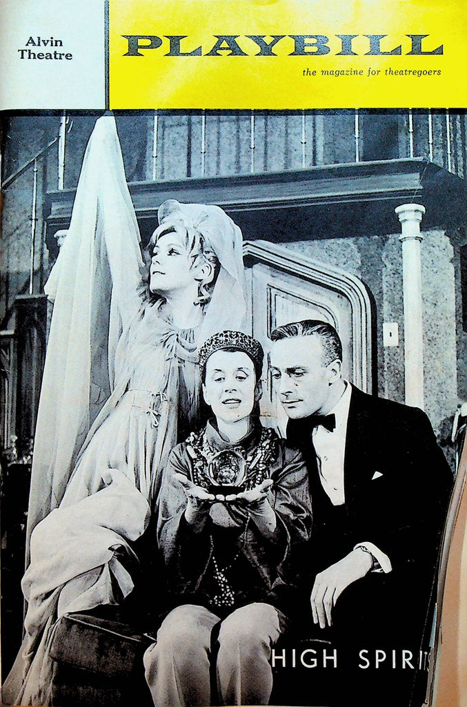 High Spirits Playbill May 1964 Beatrice Lillie