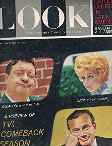 October 9 1962 Look Magazine Jackie Gleason Lucille Ball