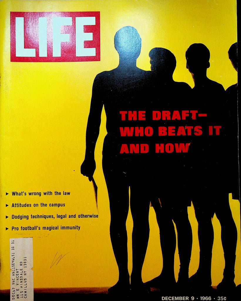 Life Magazine December 9 1966 The Draft